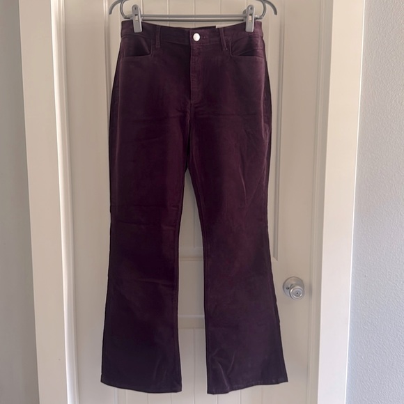 LOFT Pants - *NEW* LOFT Outlet Plum Corduroy Bootcut Pants Size 14